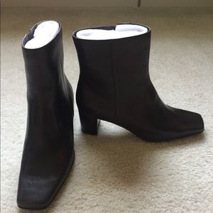 Nine West Square Toe Bootie NWT